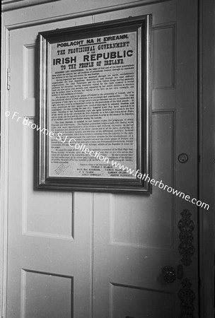 ARAS AN UACHTARAIN PROCLAMATION OF IRISH REPUBLIC 1916